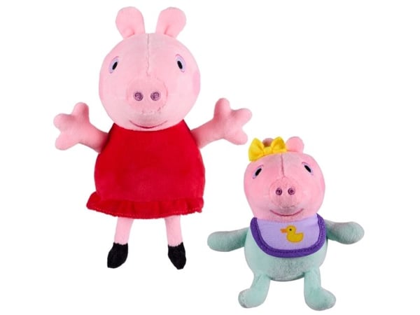 PEPPA PLUSH 2-PACK