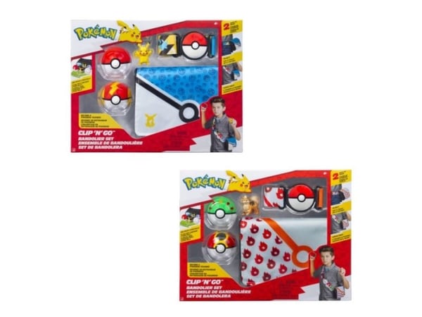 POKEMON CLIP N GO BANDOLIER SET ASS