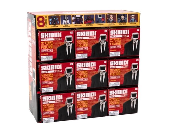 SKIBIDI toilet mystery figure coll. series ASS CDU