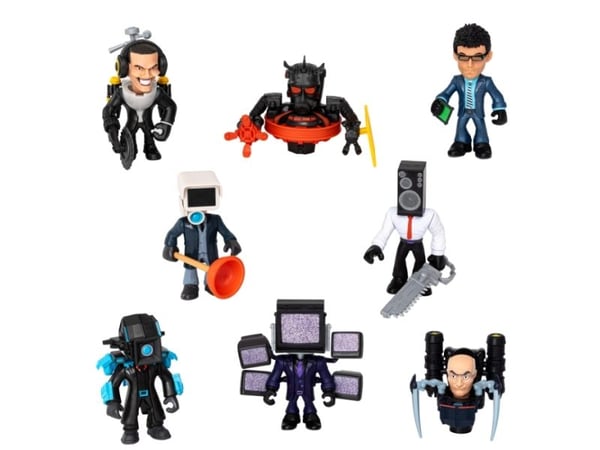 SKIBIDI toilet mystery figure coll. series ASS CDU