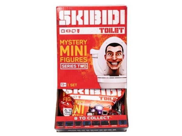 SKIBIDI TOILET MINI MYSTERY FIGURES 2 ASS CDU