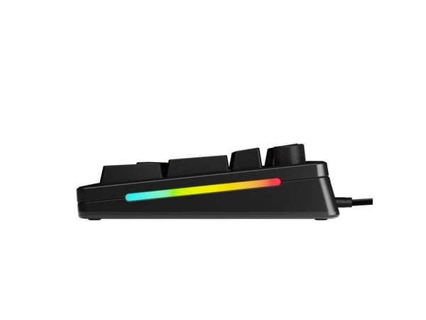 Glorious Gaming GMMK 3 PRO 100% Prebuilt, Koblet med ledninger (ikke trådløs), USB, Mekanisk nøkkelbryter, QWERTY, RGB LED, Svart