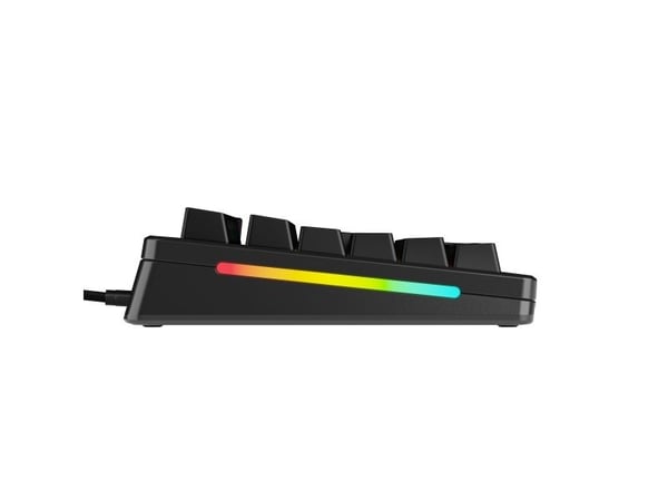 Glorious Gaming GMMK 3 PRO 100% Prebuilt, Koblet med ledninger (ikke trådløs), USB, Mekanisk nøkkelbryter, QWERTY, RGB LED, Svart