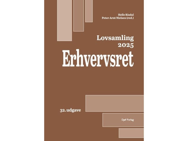 Lainsäädäntö 2025 Yritysoikeus | Helle Næss-Schmidt Risdal;Peter Arnt Nielsen | Kieli: Tanska