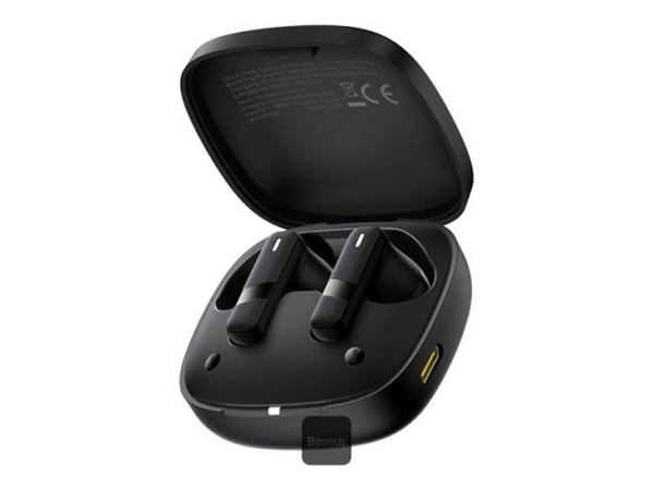 Baseus Bowie E20 - True wireless-hodetelefoner med mikrofon - i øret - Bluetooth - cluster black