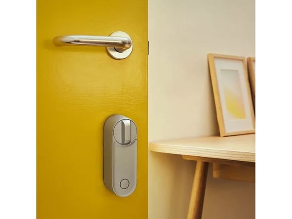 Yale Linus L2, Smartdørlås, Nøkkelløs, Sølv, Android, iOS, Lithium-Ion (Li-Ion), 1 stykker