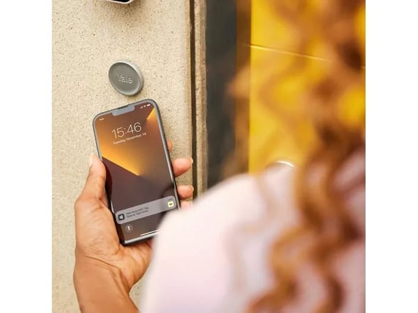 Yale Linus L2, Smartdørlås, Nøkkelløs, Sølv, Android, iOS, Lithium-Ion (Li-Ion), 1 stykker