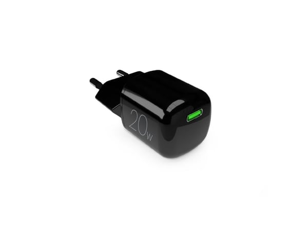 PURO PUFCMTCUSBC20WGBLK, Innendørs, AC, 12 V, Trådløs lading, Sort