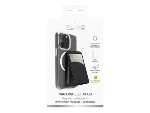 PURO Mag Wallet Plus magneettikortin haltija