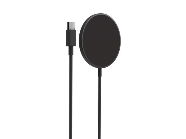PURO CUSBCMAG1BLK, inomhus, USB, Trådlös laddning, 1 m, Svart