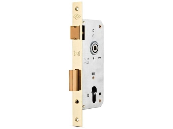 LOB innfeltslås KALE 152/R-35 med sylinder (WHI/WO)