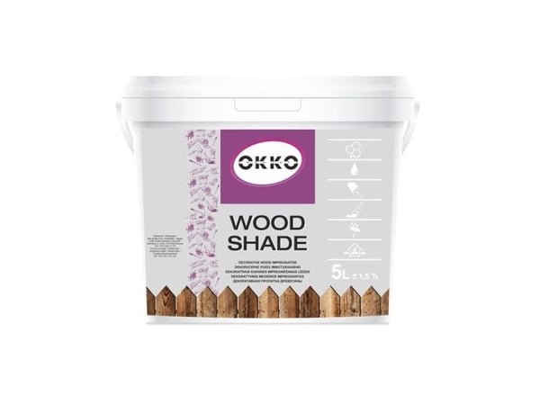 Good Mood träimpregnering WOOD SHADE VALNUT 5 L OKKO