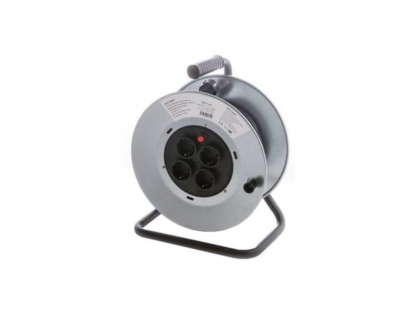 EXT CORD XP17-D1 3X1.5 25M 4V REEL MET