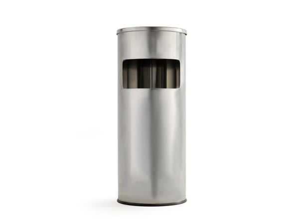 Avfallsbehållare Colorovo ROUND TRASH BIN WITH ASHTRAY T-Y0617S