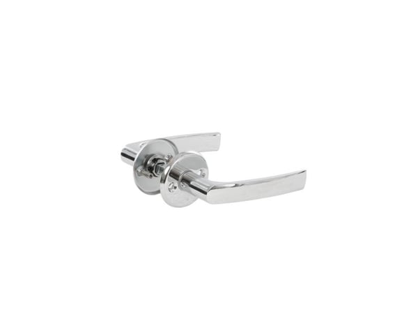 Doerr håndtak på rosett 16/006 CP aluminium