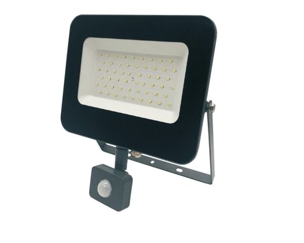 Standard FLOODL LED-strålkastare E024EIS 50W 4250 lm IP65 m. sensor