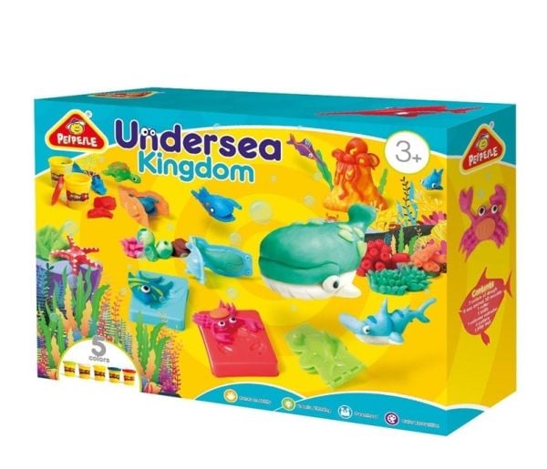 Plastilinssett Undersea Kingdom 5 farger