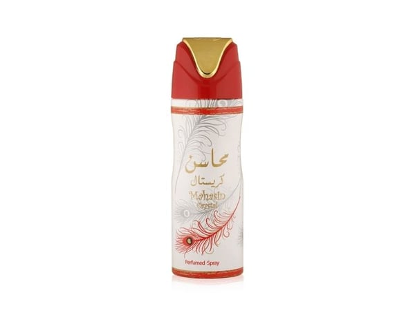 Lattafa Mahasin Crystal Deodorant VAPO 200 ml (kvinne)