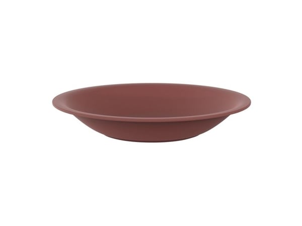 Rotho liten tallerken 21 cm plast rød