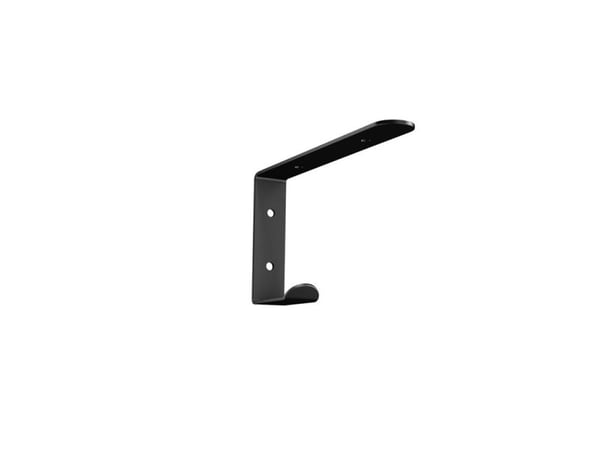 Bolis Italia hyllytuki AA4F020 20x4 cm musta