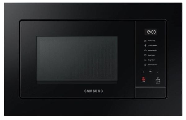 Samsung MQ7000A MG23A7318CK - Mikrovågsugn med grill - inbyggd - 23 liter - 800 W - svart