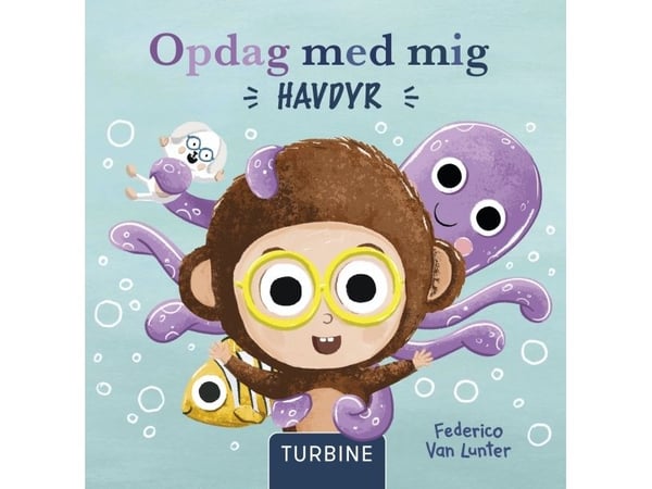 Upptäck med mig – havsdjur | Federico Van Lunter | Språk: Danska
