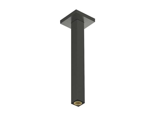 Dusjbøyle 300mm/1/2 t/hode svart krom