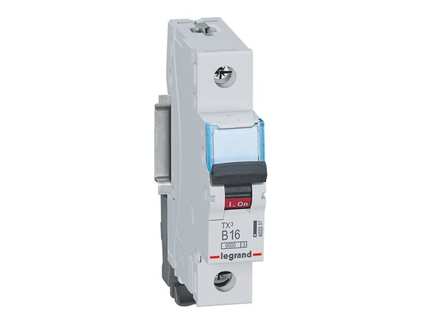 Legrand TX3, Pienoiskatkaisija, Tyyppi B, IP20, 240 - 415 V