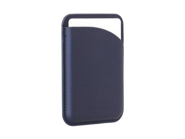 PURO PUWMAG1DKBLUE, Lompakko, Laivasto, PU nahka, Yksivärinen, Dark Blue, 1 taskua