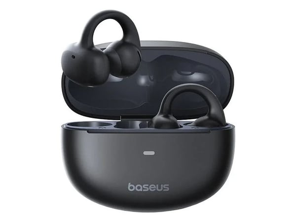 Baseus Bowie MC1, True Wireless Stereo (TWS), Samtaler/musikk, 20 - 20000 Hz, Hodesett, Sort