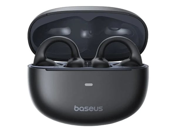 Baseus Bowie MC1, True Wireless Stereo (TWS), Samtaler/musikk, 20 - 20000 Hz, Hodesett, Sort