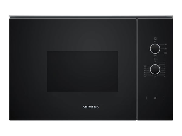 Siemens iQ300 BF520LMA1 - Mikrobølgeovn - innebygd - 20 liter - 800 W - svart