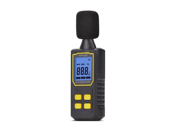Startech Handheld Digital Sound Meter, Noise/Decibel Level Reader - Ljudmätare - svart