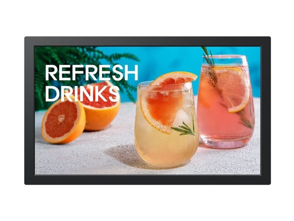 Samsung QB13C, 33 cm (13"), LCD, 1920 x 1080 pikseliä, Wi-Fi, 16/7