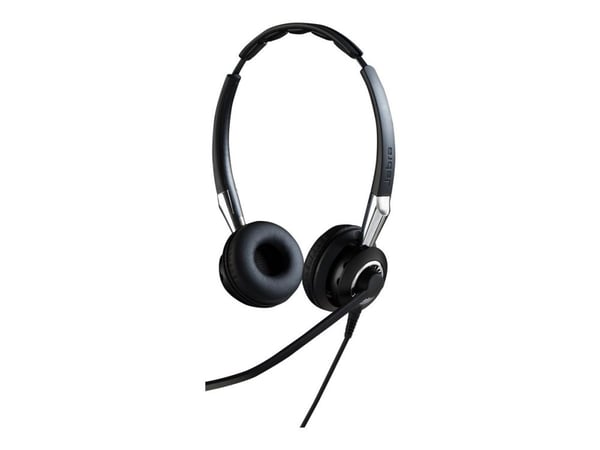 Jabra BIZ 2400 II QD Duo NC Wideband - Hodesett - on-ear - kablet - Quick Disconnect