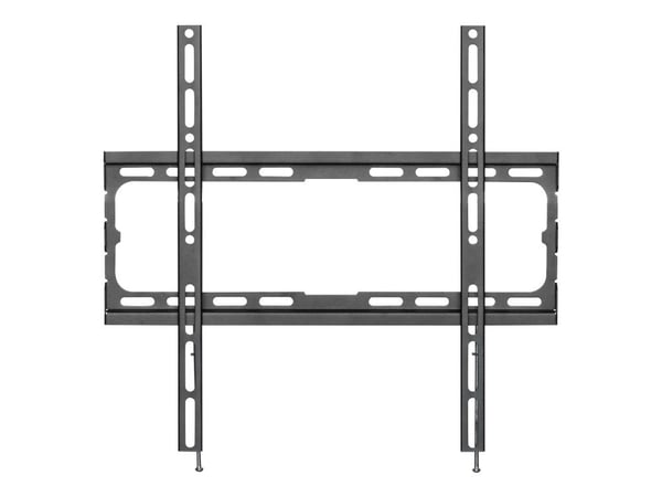 DELTACO - Monteringssett (veggmontering) - for flatpanel - fast, 45 kg - svart - skjermstørrelse: 32"-70"
