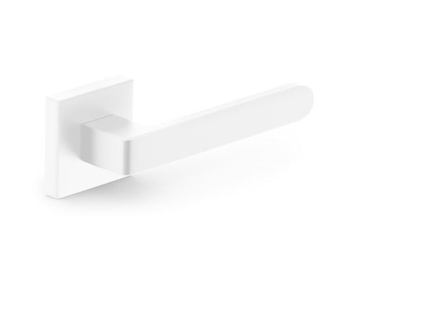 Metal_Bud Door handle, indoor Metal-Bud White RIO K, white