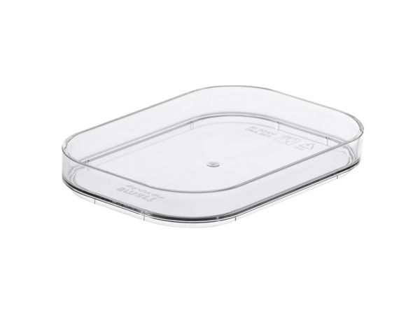 SmartStore oppbevaringsboks med lokk Compact S 19,5 x 14,5 cm gjennomsiktig