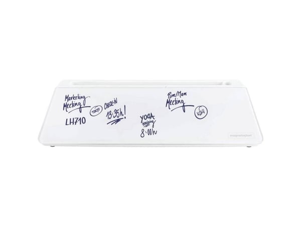 magnetoplan 12315 skrivebordsorganizer hvit skuffer: 5