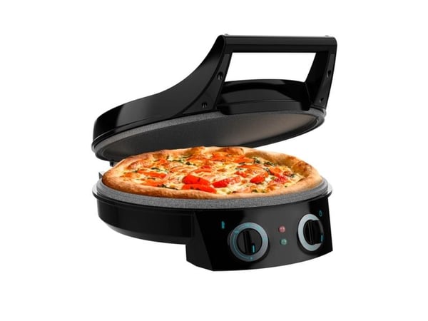 Cecotec 04278, 1 pizza(er), 31 cm, Mekanisk, 200 °C, 3 min, Sort