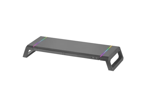 Mars Gaming MGS-ONE skjermstativ Chroma RGB / USB 2.0 Mars Gaming MGS-ONE skjermstativ Chroma RGB / USB 2.0