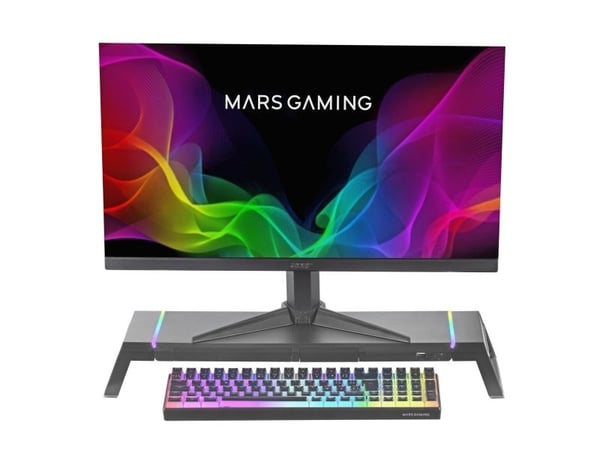 Mars Gaming MGS-ONE skjermstativ Chroma RGB / USB 2.0