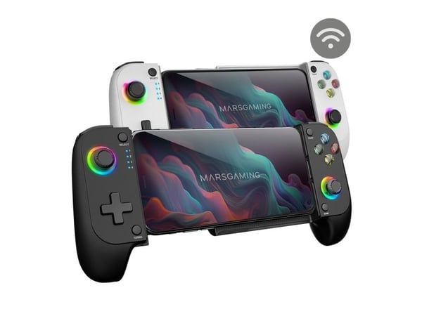 Mars Gaming MGPX, Pad-ohjain, Android, Nintendo Switch, PlayStation 4, PlayStation 5, Playstation 3, iOS, Kotipainike, Valintapainike, Käynnistyspa...