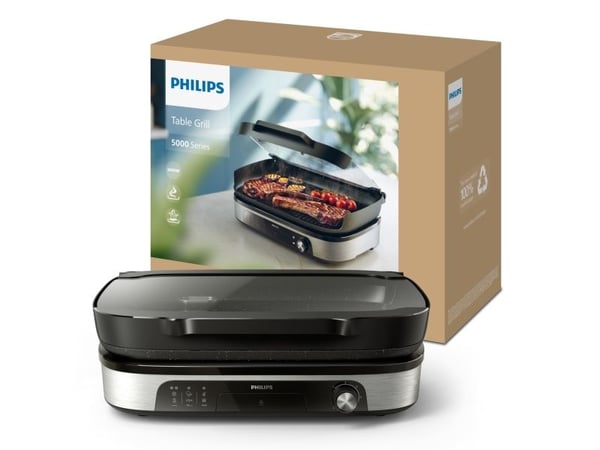 Philips 5000-serien HD6212 - Grill - elektrisk - 1250 cm2