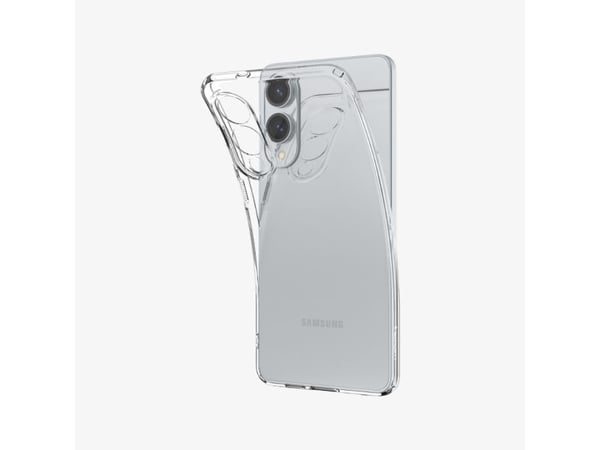 Spigen Crystal Flex, Suojus, Samsung, Galaxy S25 Edge, 17 cm (6.7"), Läpinäkyvä
