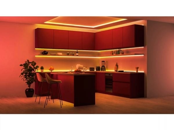 WiZ 929004126101, Vegglampe, Ambience, Soverom, Stue, Hvit, Plast, IP20