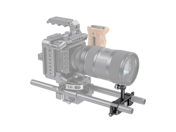 SmallRig 2727, Objektivstøtte, Sort, Aluminium, 107 mm, 27 mm, 77,5 mm