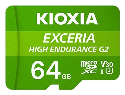 Kioxia Exceria, 64 GB, MicroSD, Klasse 10, UHS-I, 100 MB/s, 50 MB/s