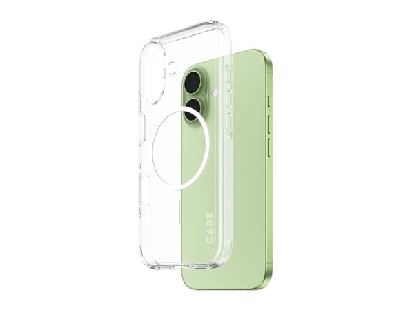 PanzerGlass CARE™ by ® Urban Explorer Case Transparent w. White MagSafe iPhone 17, Suojus, Apple, Apple - iPhone 17, Läpinäkyvä
