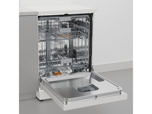 Gorenje GS643C90W, Frittstående, Full størrelse (60 cm), Hvit, Berøringskontroll, 3 kurver, Øvre